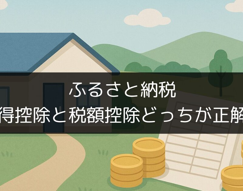 ふるさと納税、所得控除と税額控除どっちが正解？答えは両方