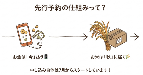先行予約の仕組み